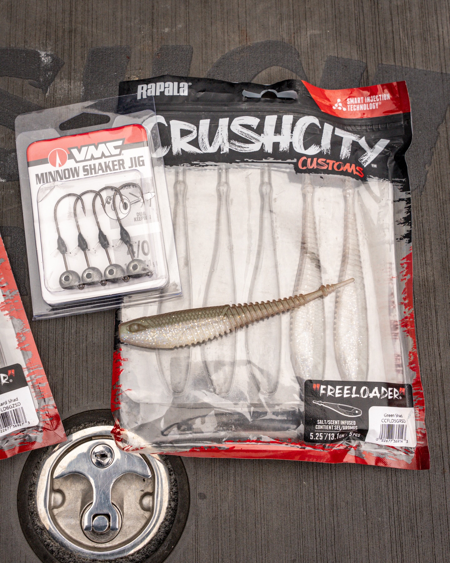 big shaker fishing lure 3.75" 270 Jungle Jazz durable plastic. The Gambler EZ Shaker: The