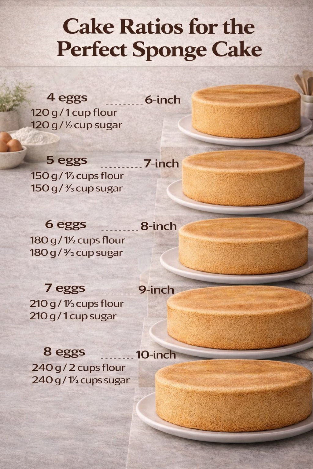 Grandma - Measures for the perfect cake 👌 | Facebook