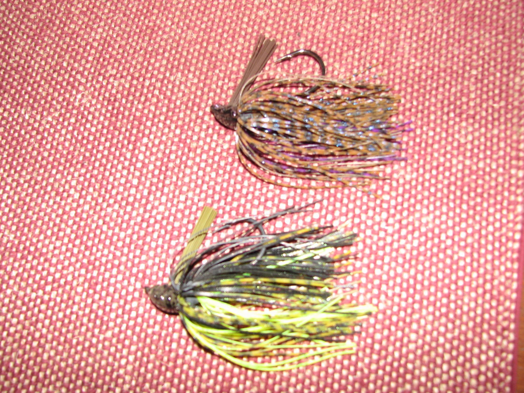 Team Angler - My two choices as far as jigs would be...