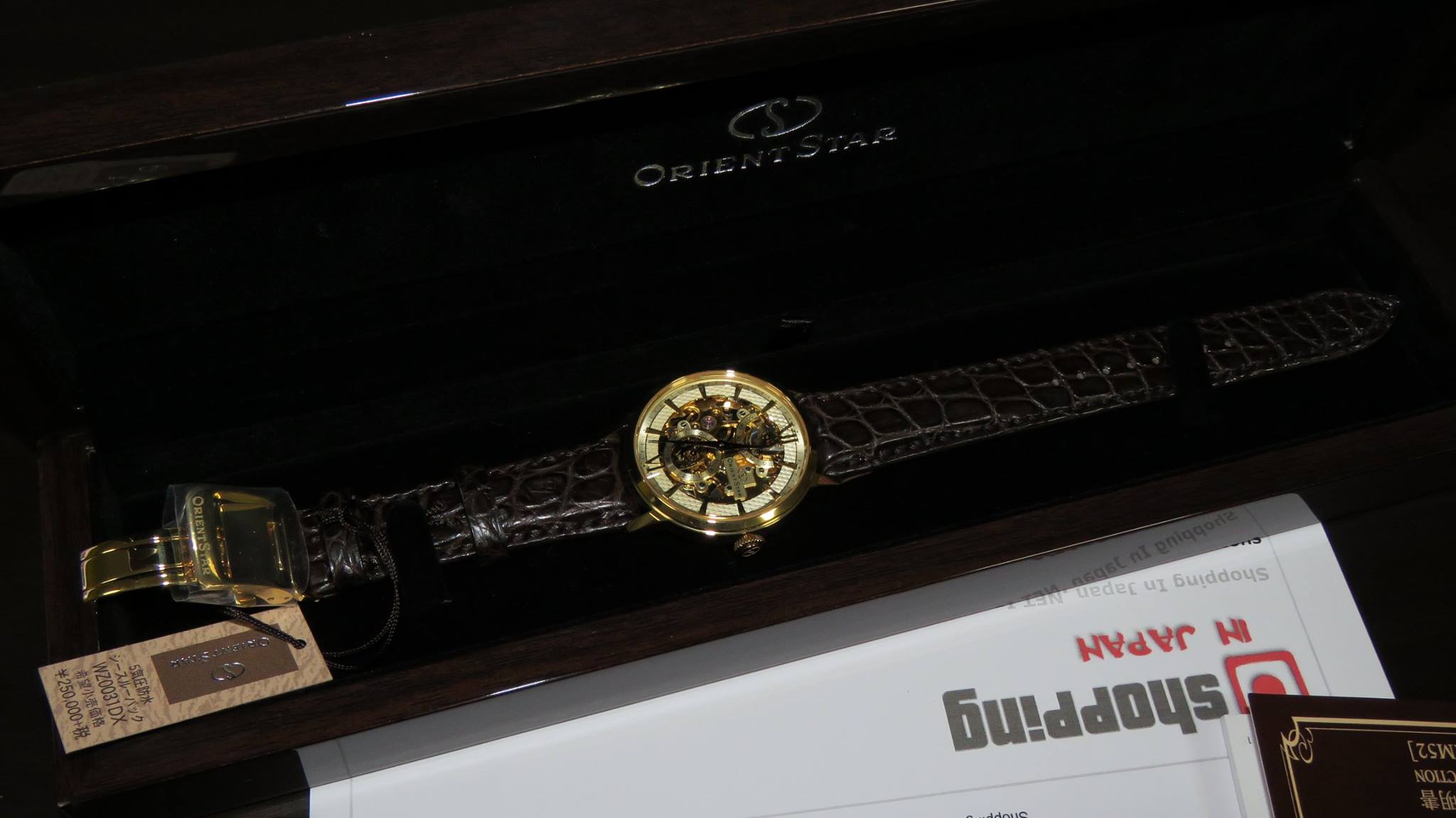 Shopping - PRICE DOWN! Orient Star Skeleton Watch WZ0031DX with