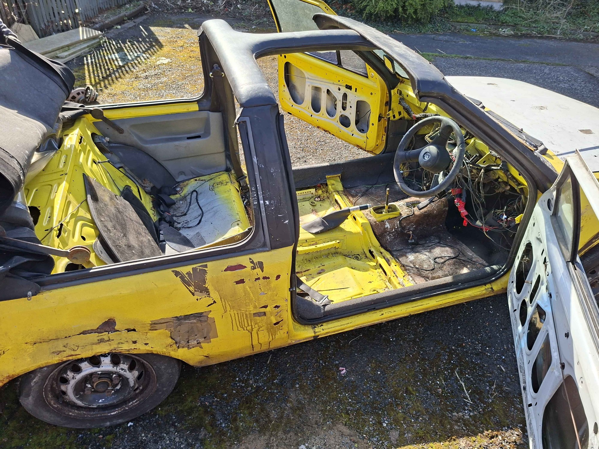 Vauxhall Nova convertible rolling shell - Car Exterior Parts - City of ...