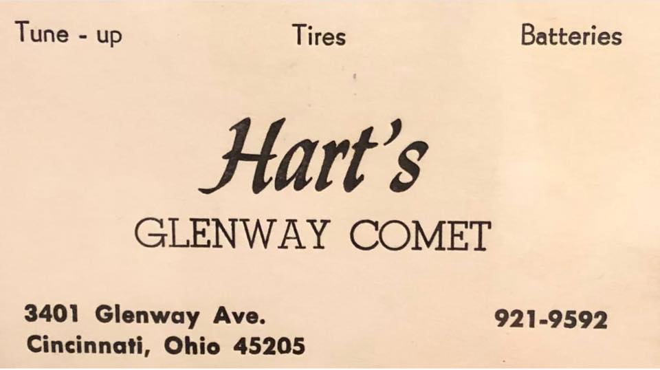 Photos of Hart's Glenway Comet gas station in Cincinnati