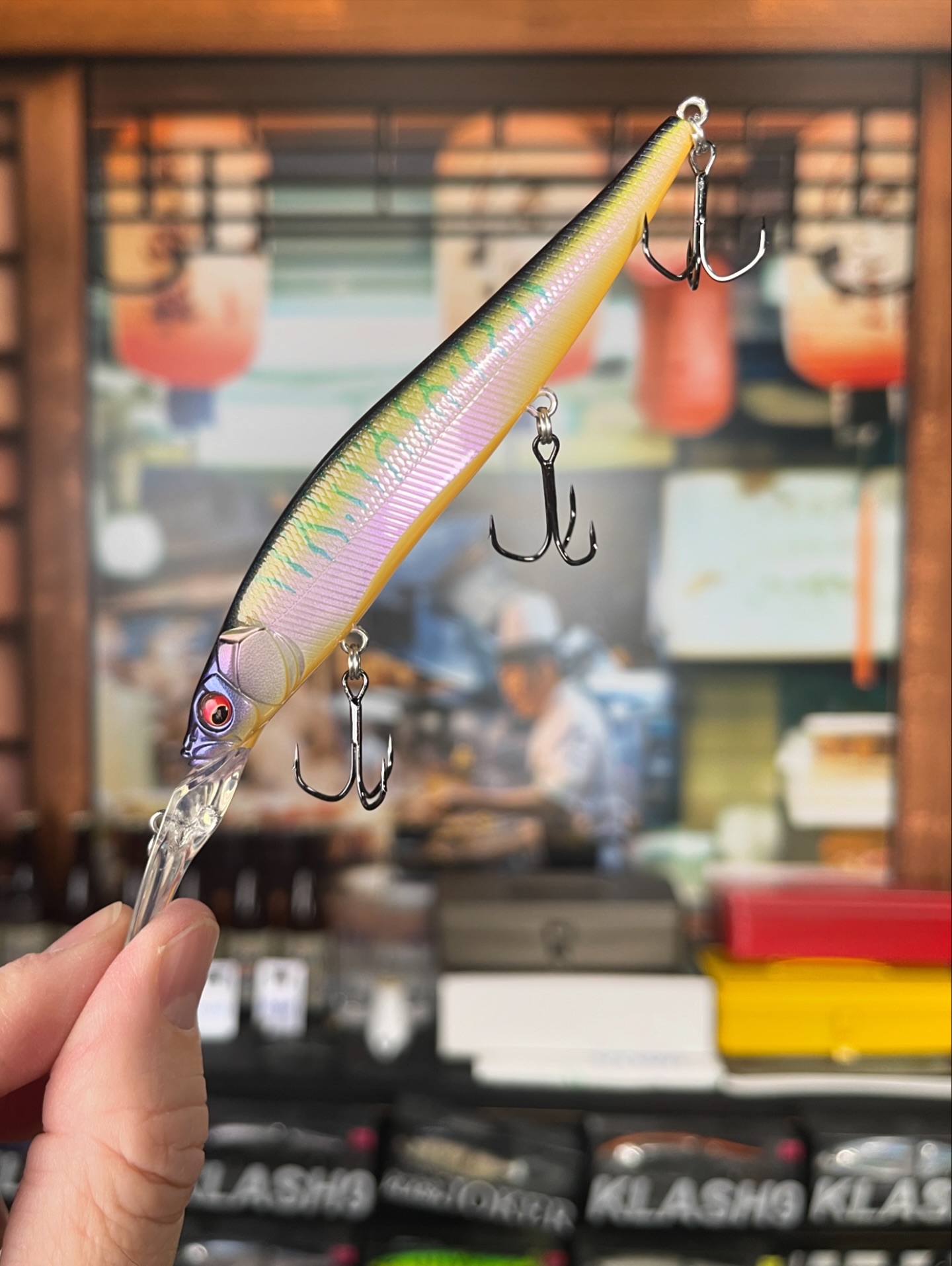 Ten limited run colors in the Megabass Ito Vision 110 plus 2 are