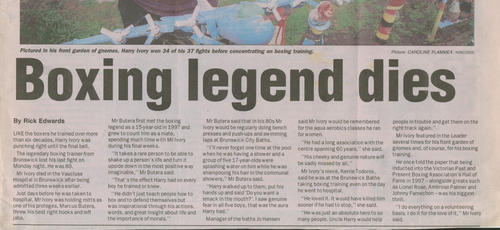 Brunswick Daily - Who remembers Harry Ivory, the Boxing... | Facebook