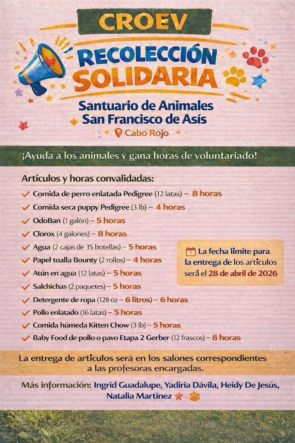 ¡Únete a nuestra Recolección... - CROEV - Página oficial | Facebook