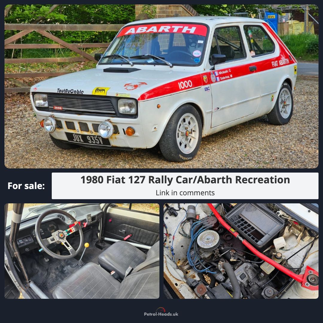 This is cute. Fiat 127 Rally Car.