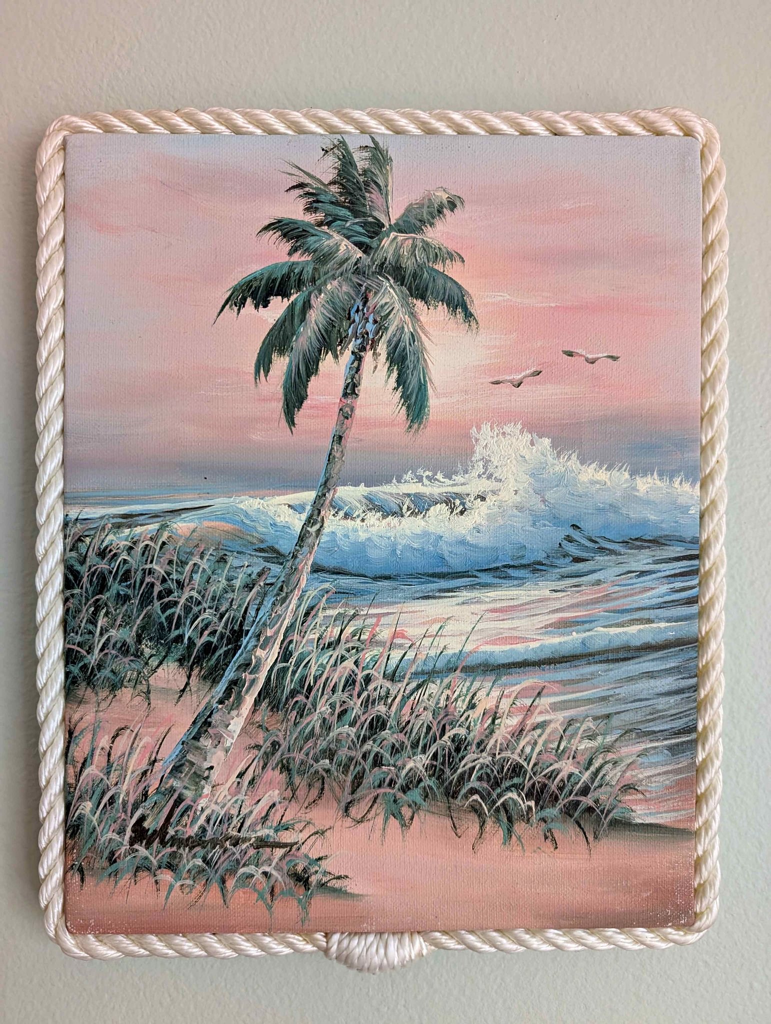 Framed beach watercolor painting - Posters, Prints & Paintings ...