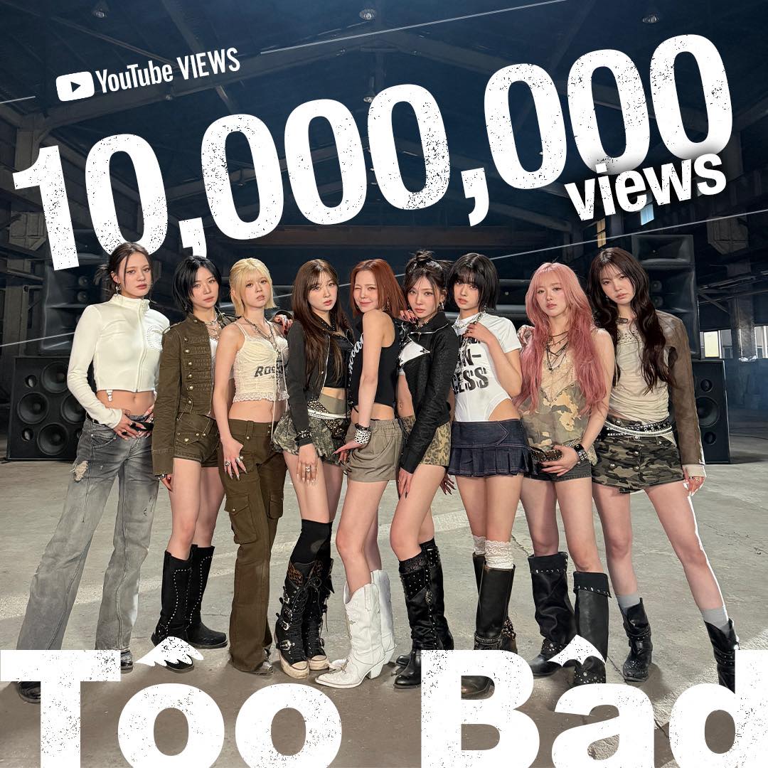 NiziU - ／.⋆˙ NiziU(니쥬)「Too Bad」M/V 10 Million Views