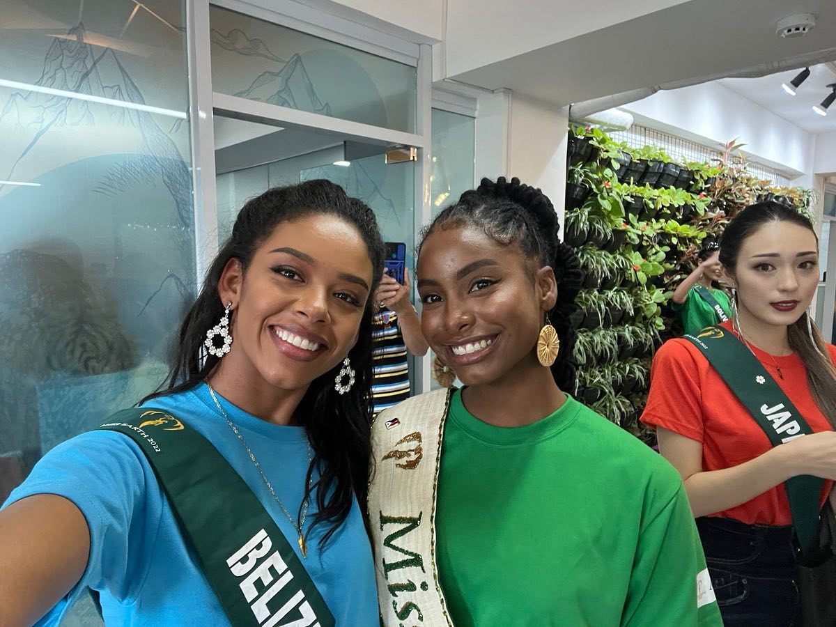 Our Belizean Earth beauties... - Miss Earth Belize Pageant