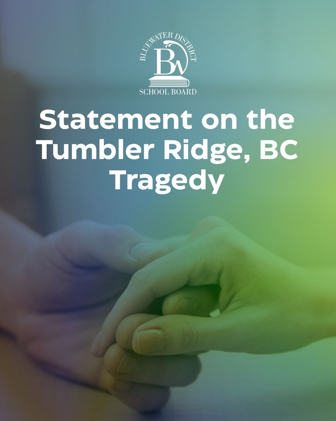 We are shocked and... - Bluewater District School Board | Facebook