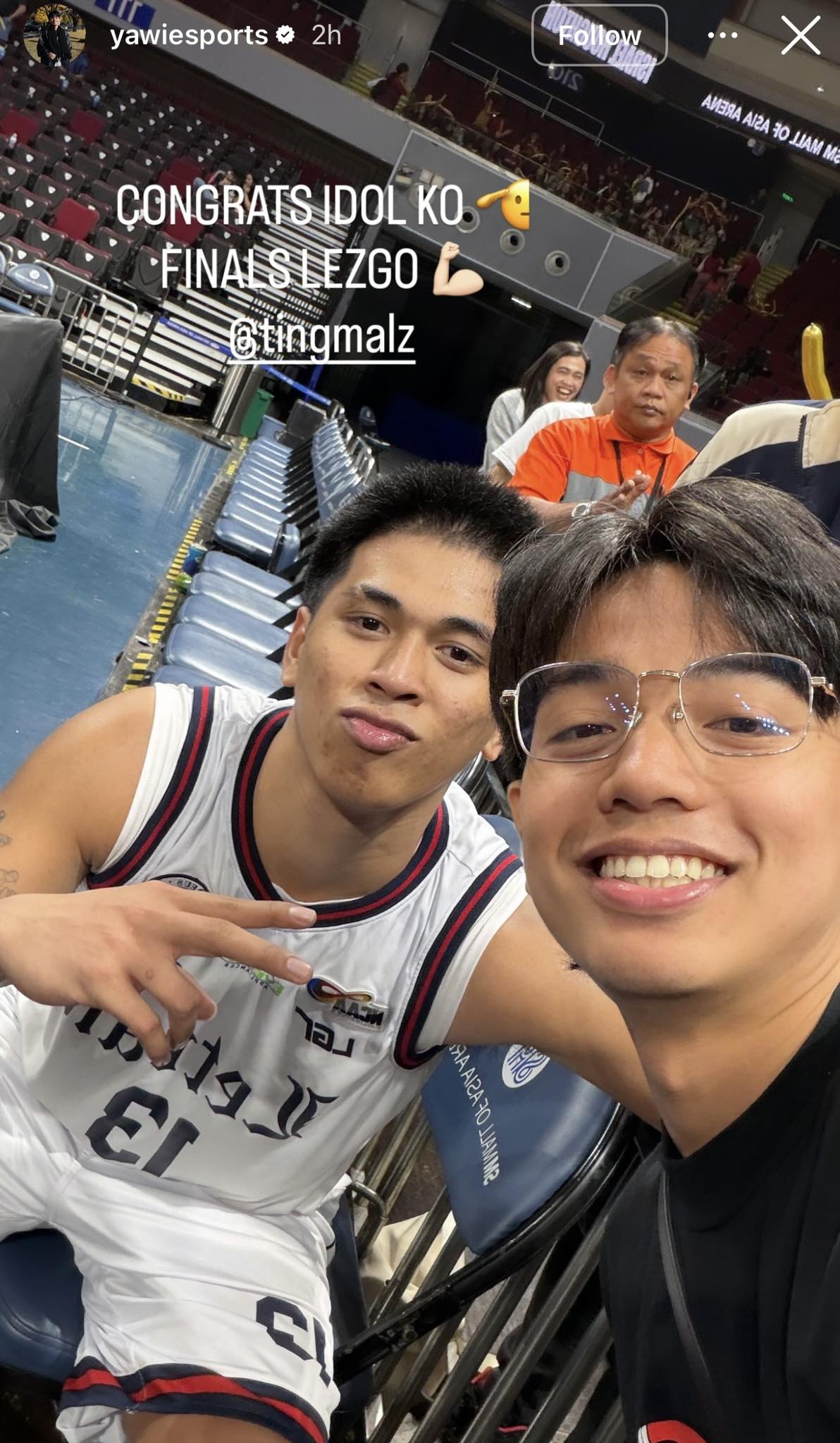 GMA Sports PH - Supportive bros Rasheed and Ricci Rivero! Their brother ...