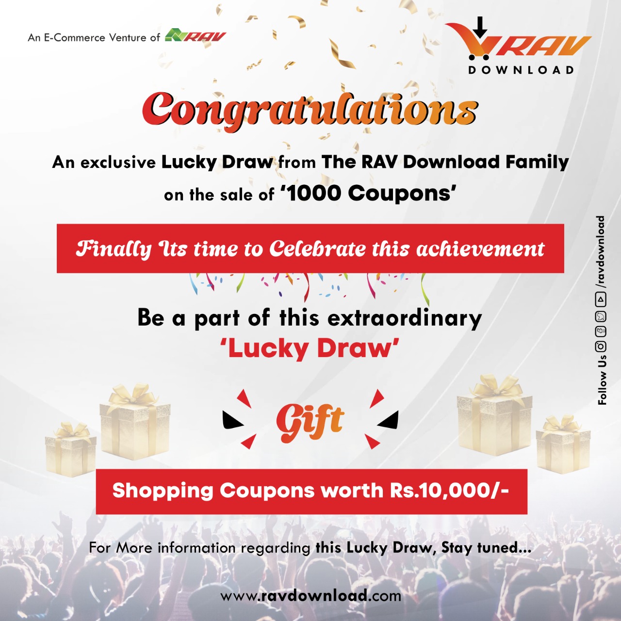 RAV - Congratulations An exclusive Lucky Draw from The RAV Download ...