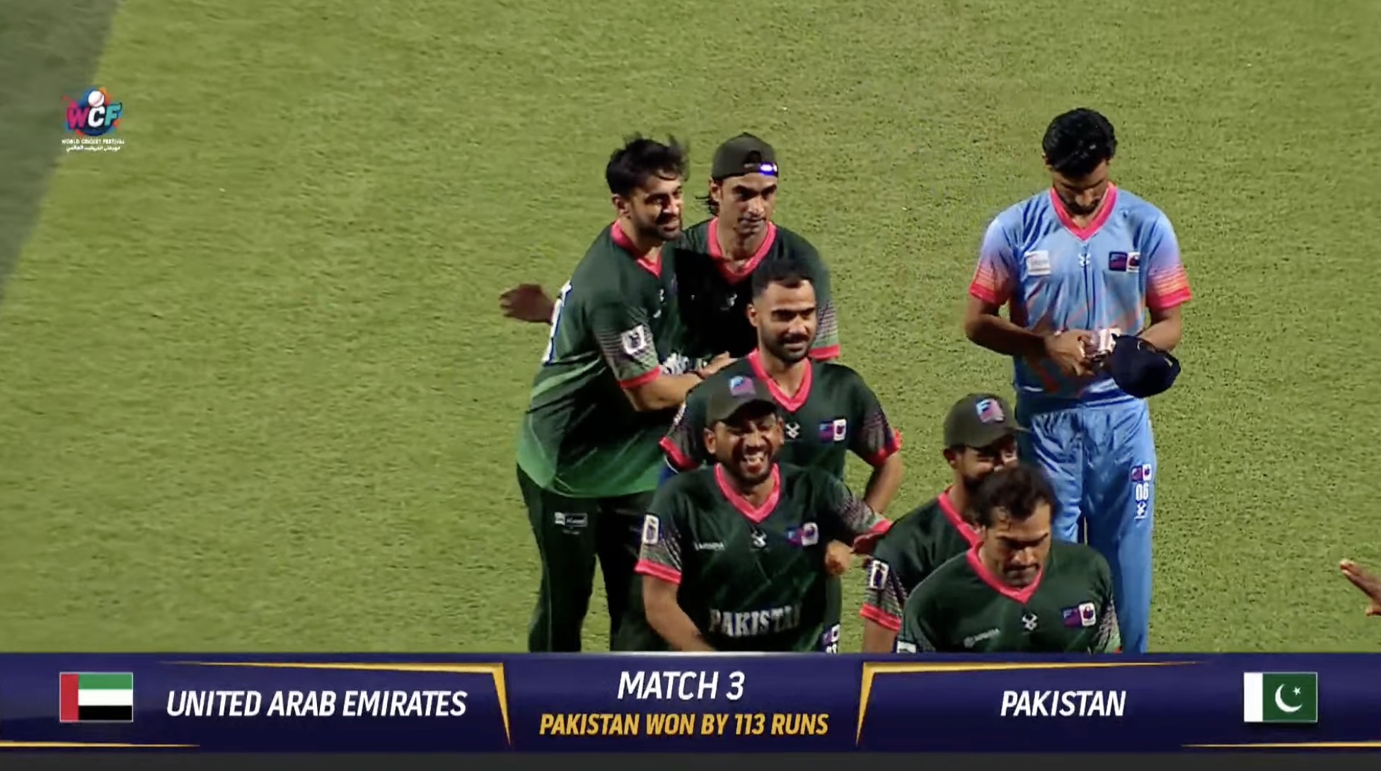 CRICKET NET - Pakistan DESTROY UAE by 113 runs in their... | Facebook