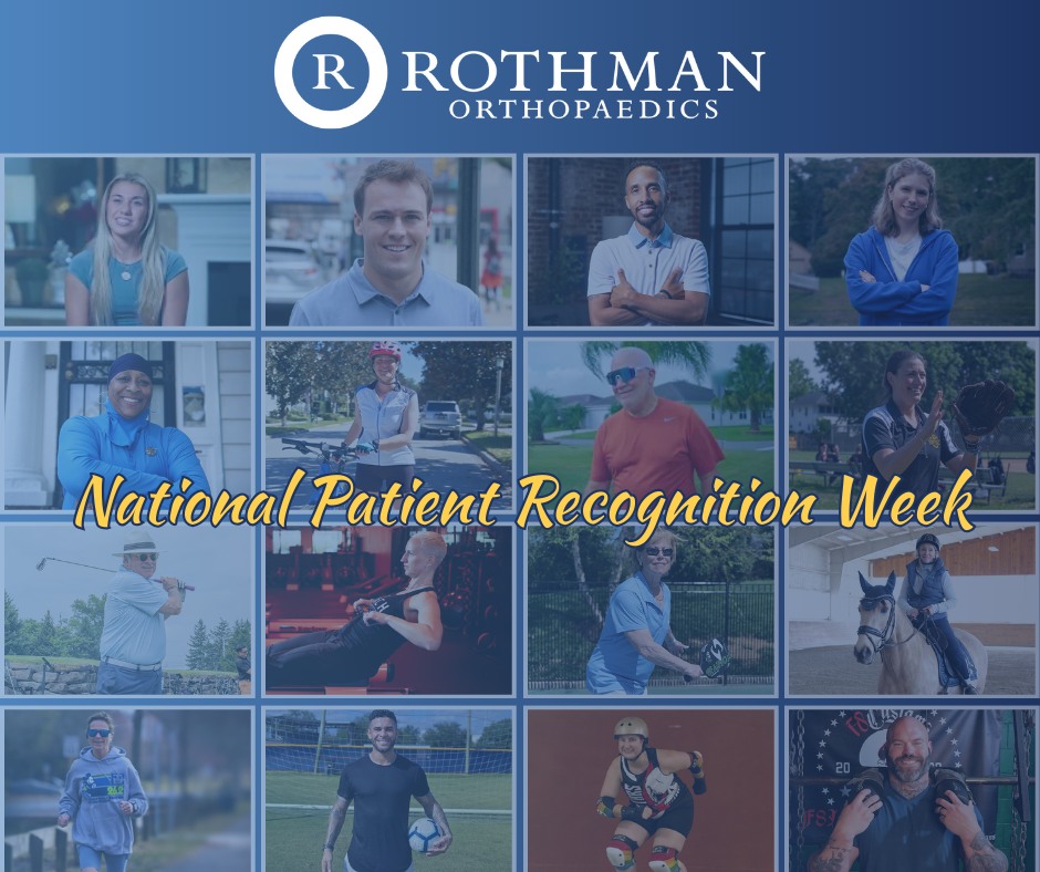 Rothman Orthopaedics - Dr. Michael Duncan (second from right), Rothman ...
