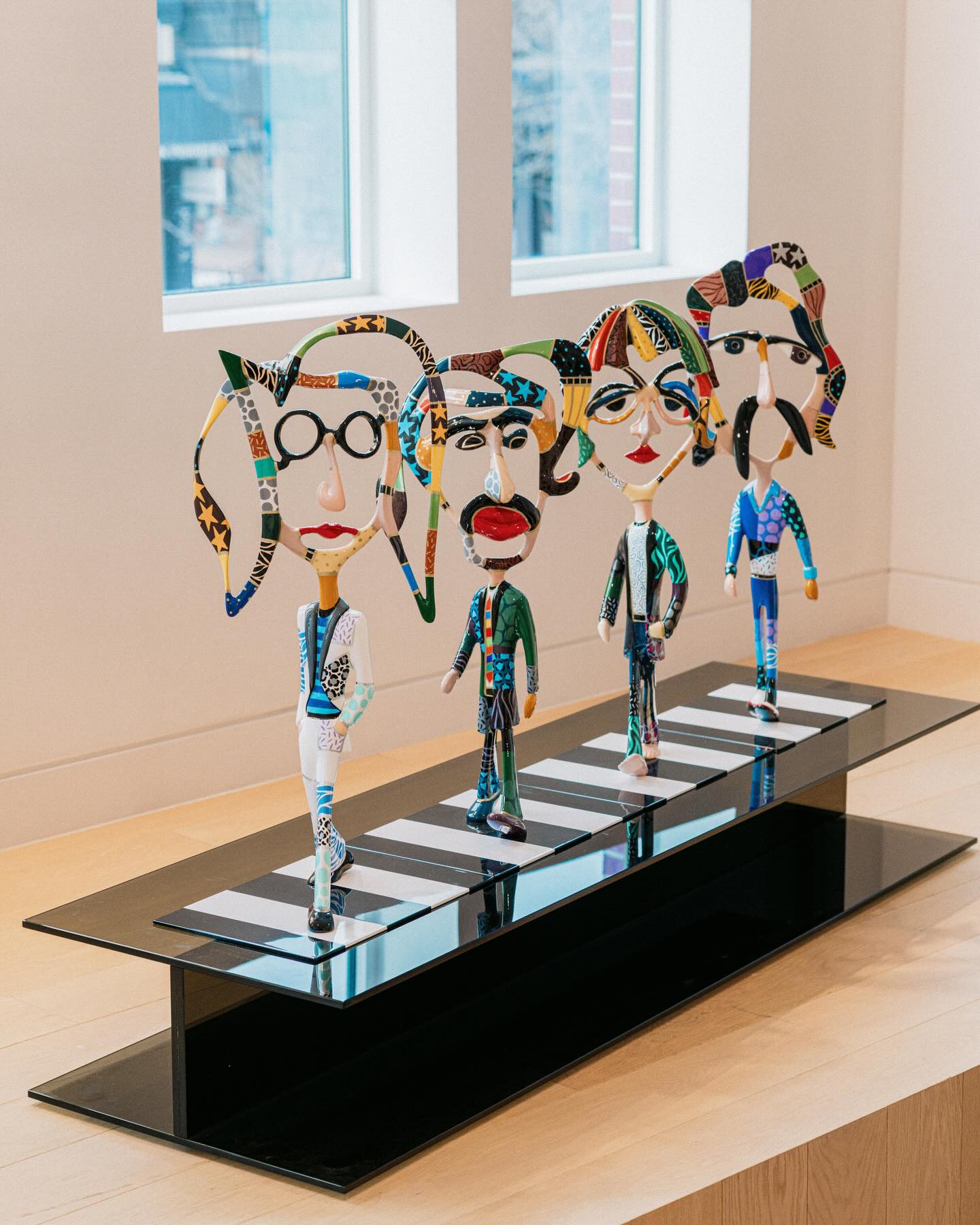 Reimagining an icon through rhythmic motion and vibrant energy