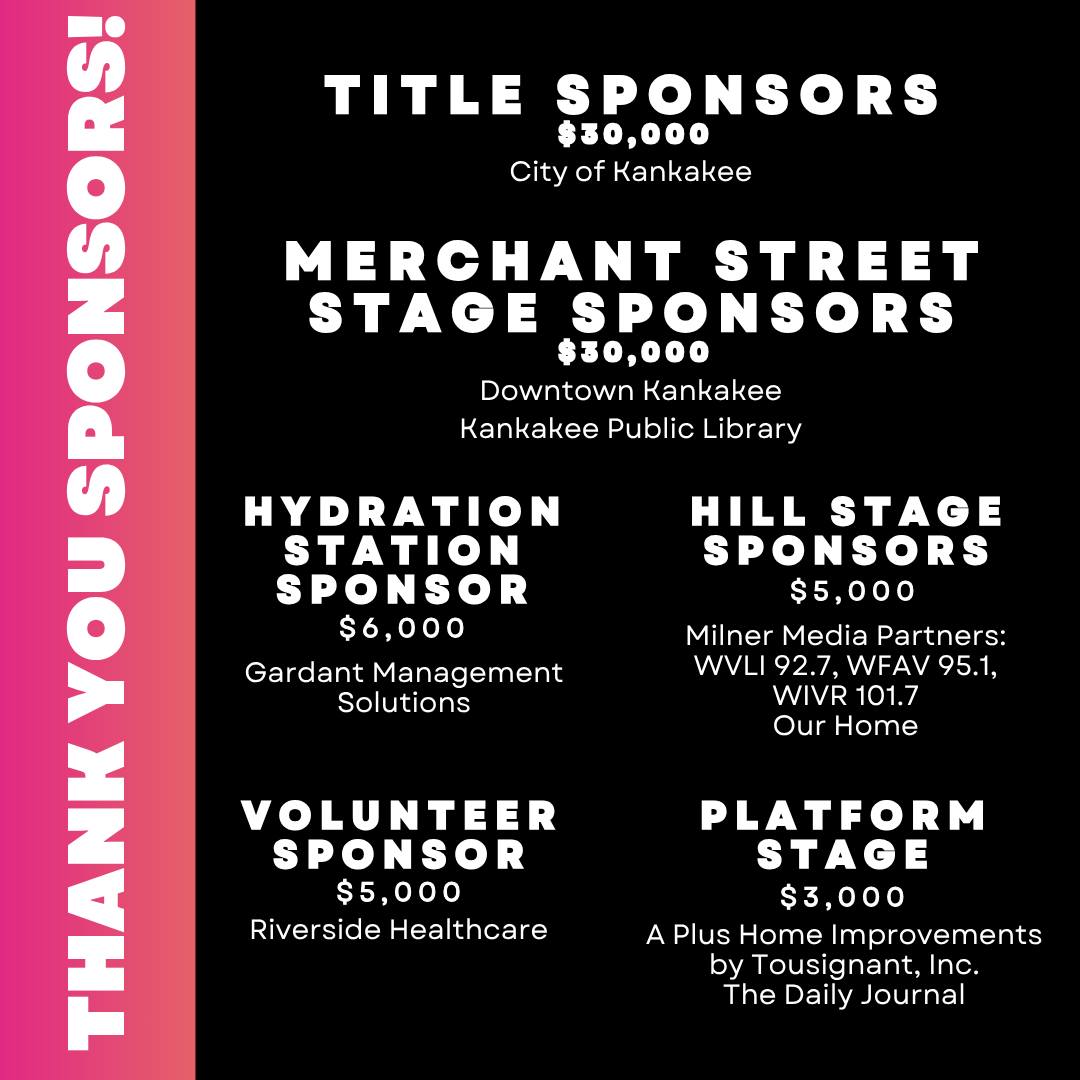 取引　Super Music Festival Merchant Street MusicFest | Kankakee IL