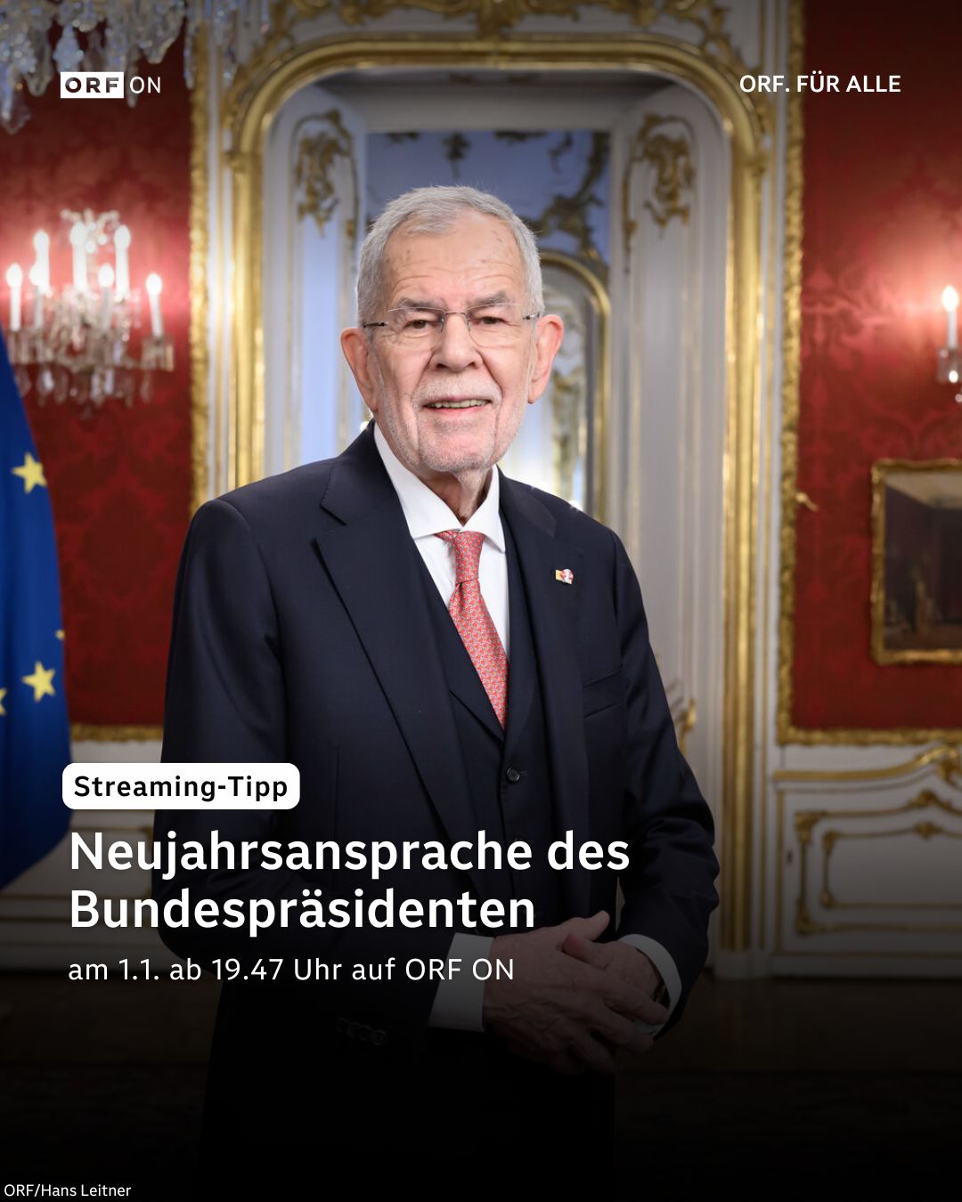 ORF 1 - Die Neujahrsansprache des Bundespräsidenten siehst... | Facebook