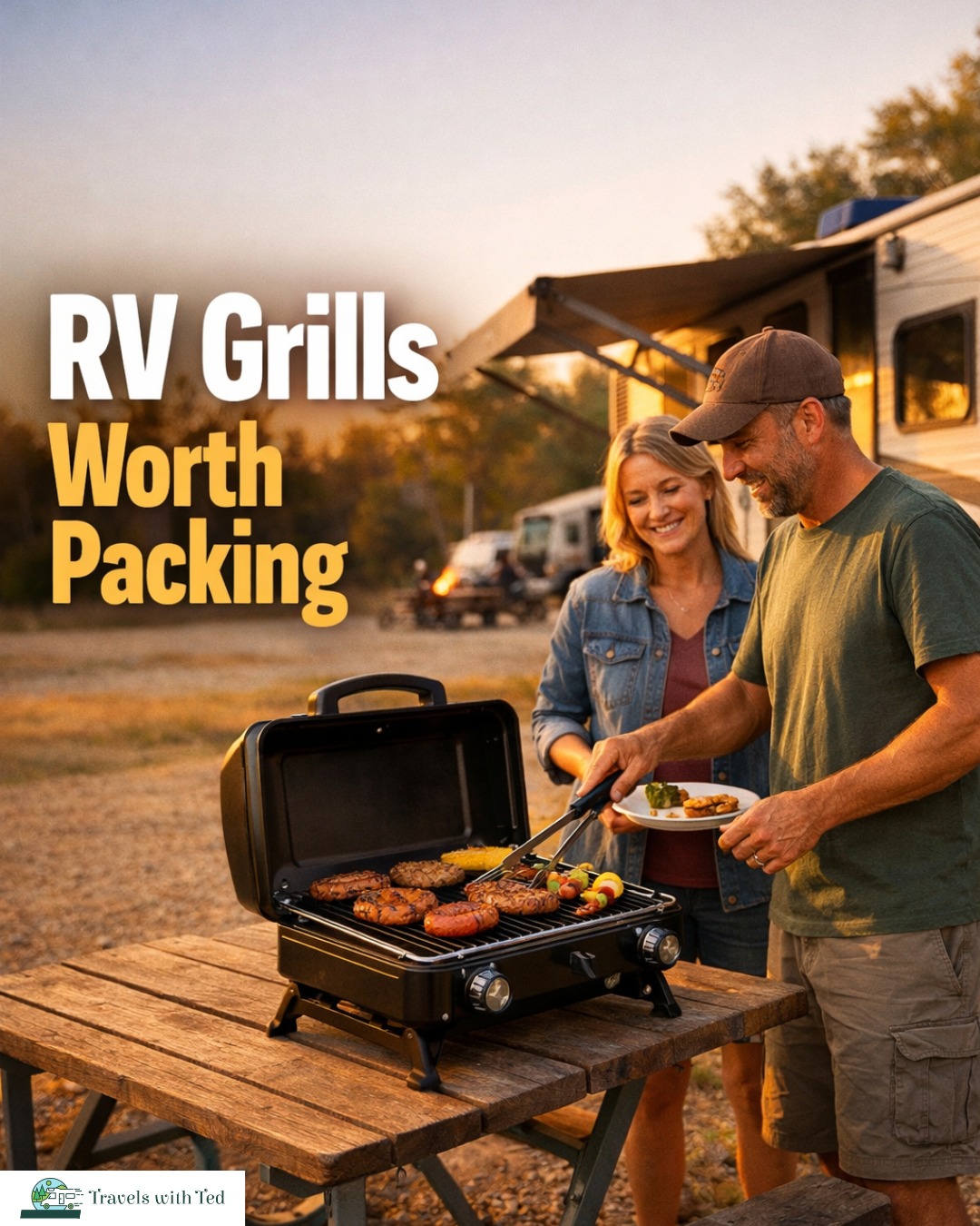 Travels - A good portable grill can completely change how you eat on RV ...