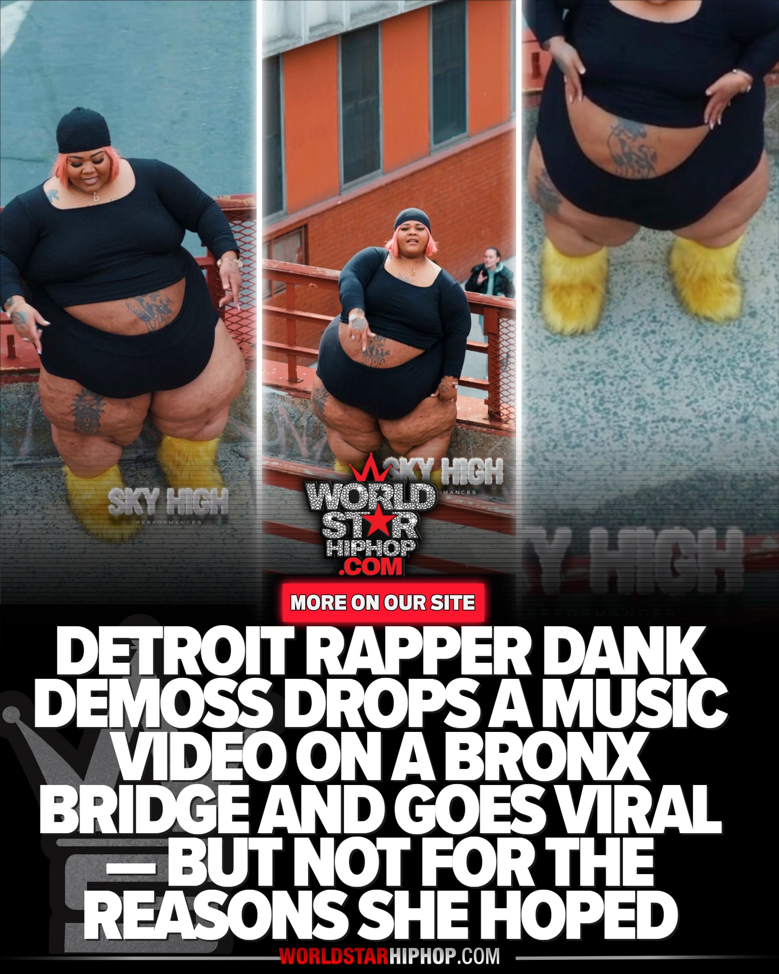 Dank Demoss, the Detroit rapper known for her Lyft lawsuit, just