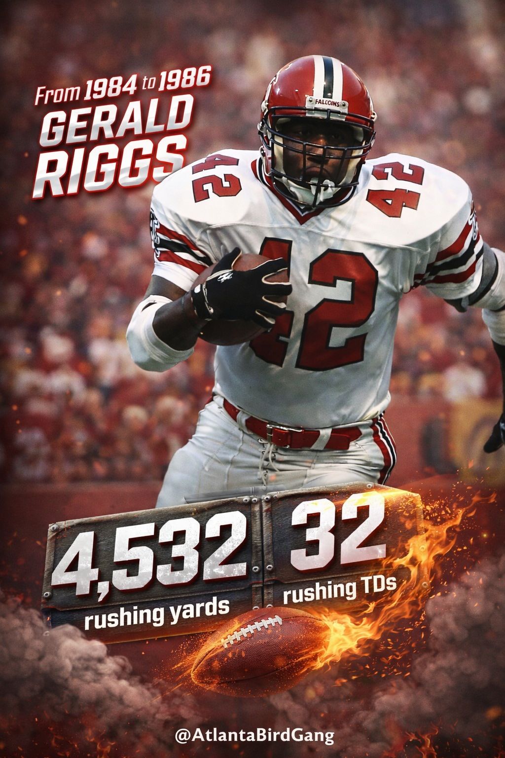 Atlantabirdgang - Gerald Riggs had a 3 year run as one of the best ...