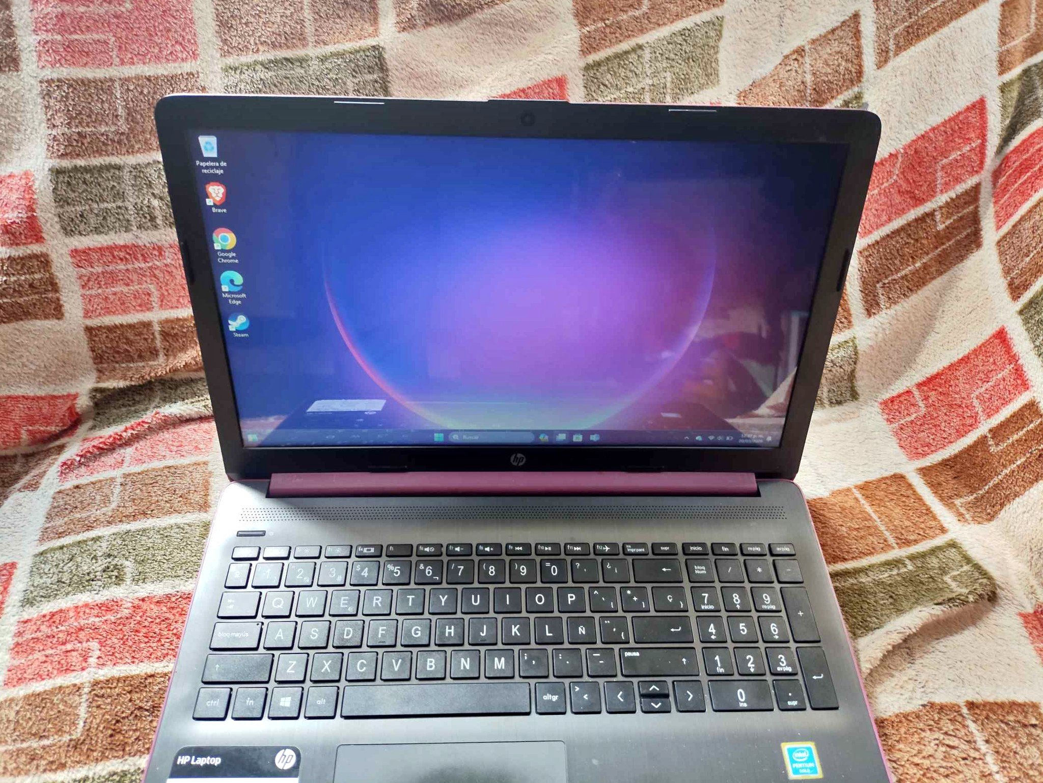 Laptop HP Intel Celeron N3060 Modelo: RTL8723DE 