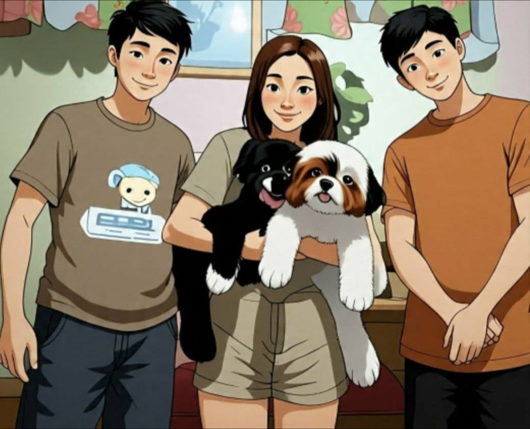 Momi Obi & Fam with Furbabies | Malabon
