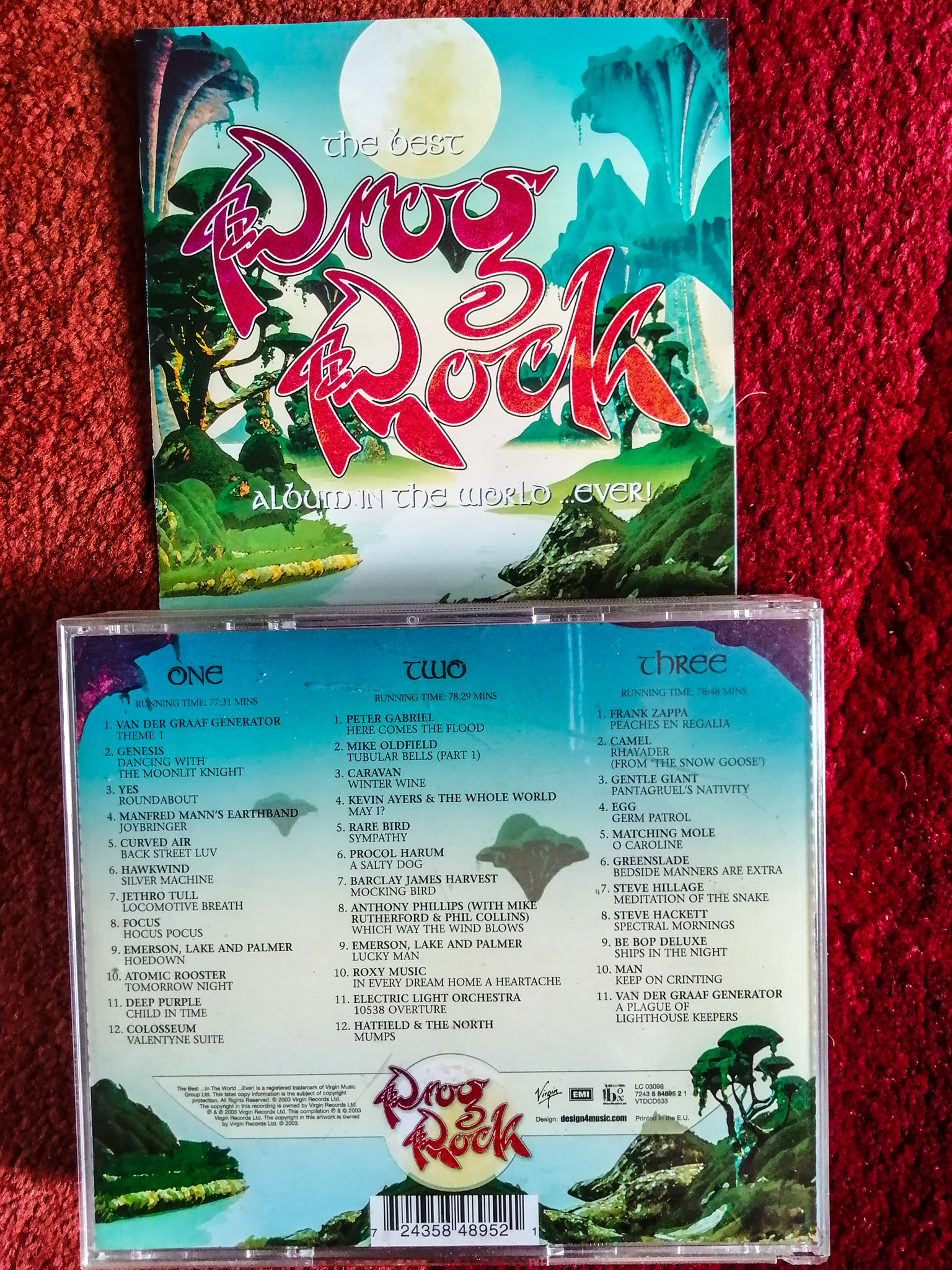 The Progressive Rock 6 CD box set. It contains the usual staples