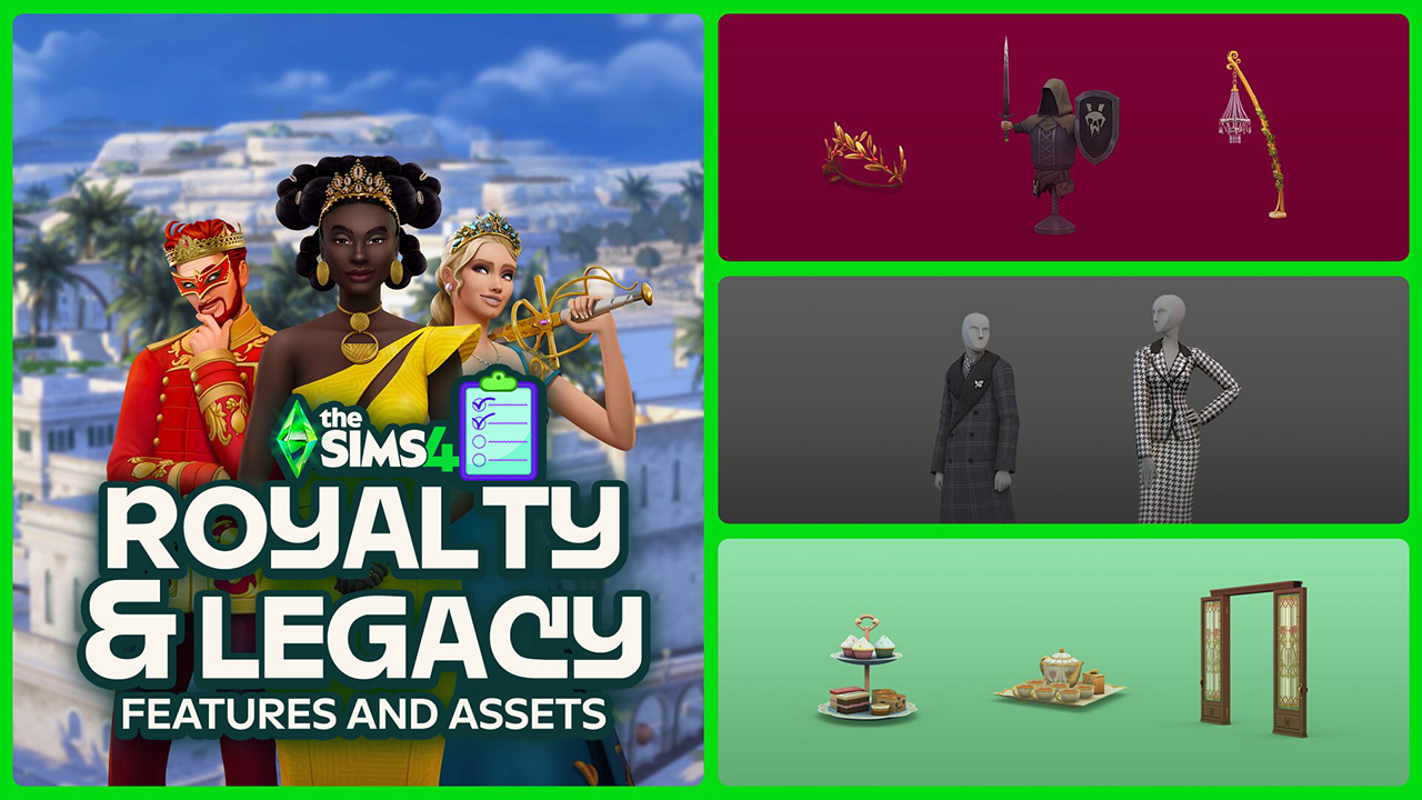 Sims - #TheSims4 Royalty & Legacy Grand Bundle: Official Features and ...