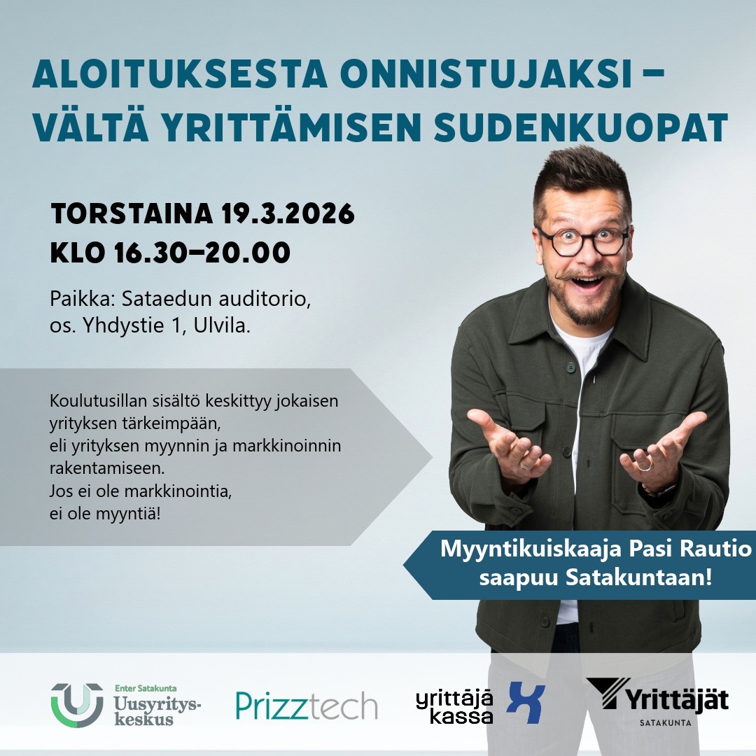 Tapahtumat Ulvilassa | Aloituksesta onnistujaksi – vältä yrittämisen ...