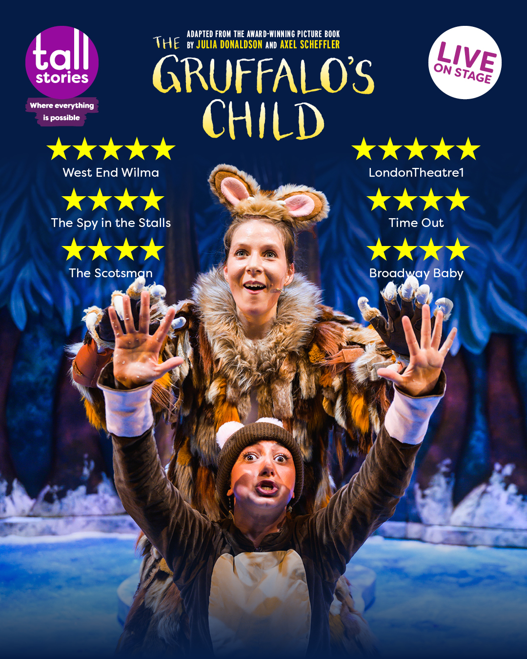 Tall Stories - Where to find The Gruffalo's Child in... | Facebook