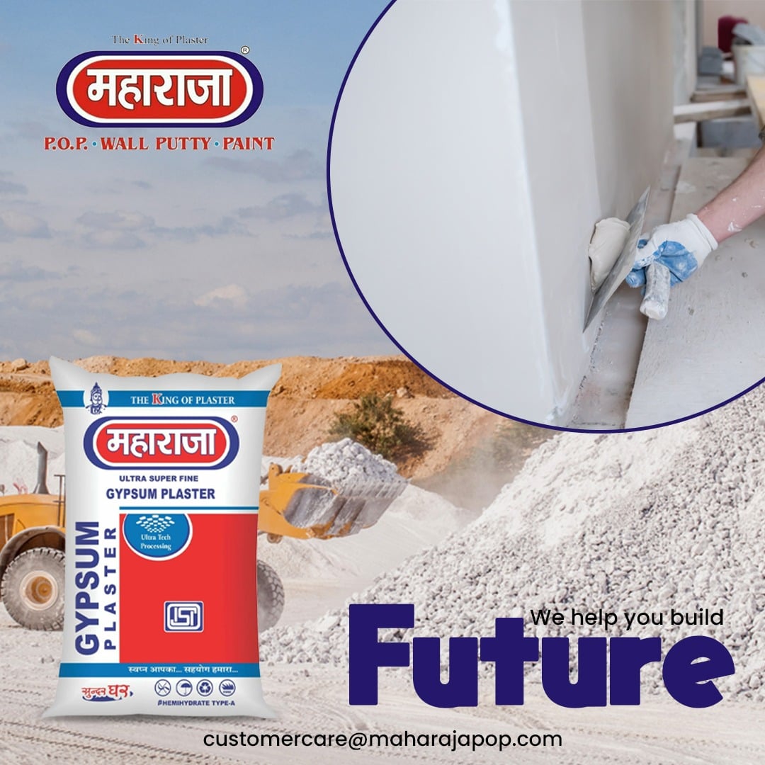We help you build... - Maharaja POP Wallputty and Paints