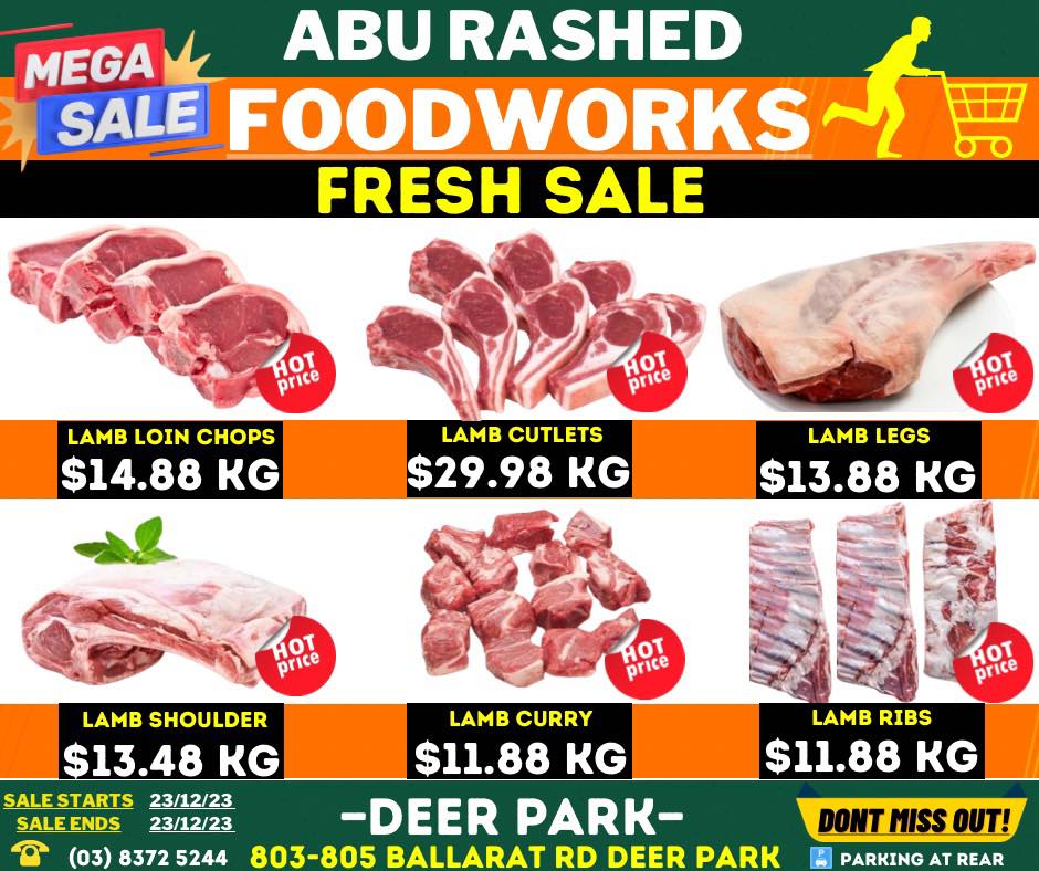 💥 • TUESDAY SALE!! •💥 DO NOT MISS... - FoodWorks Deer Park | Facebook