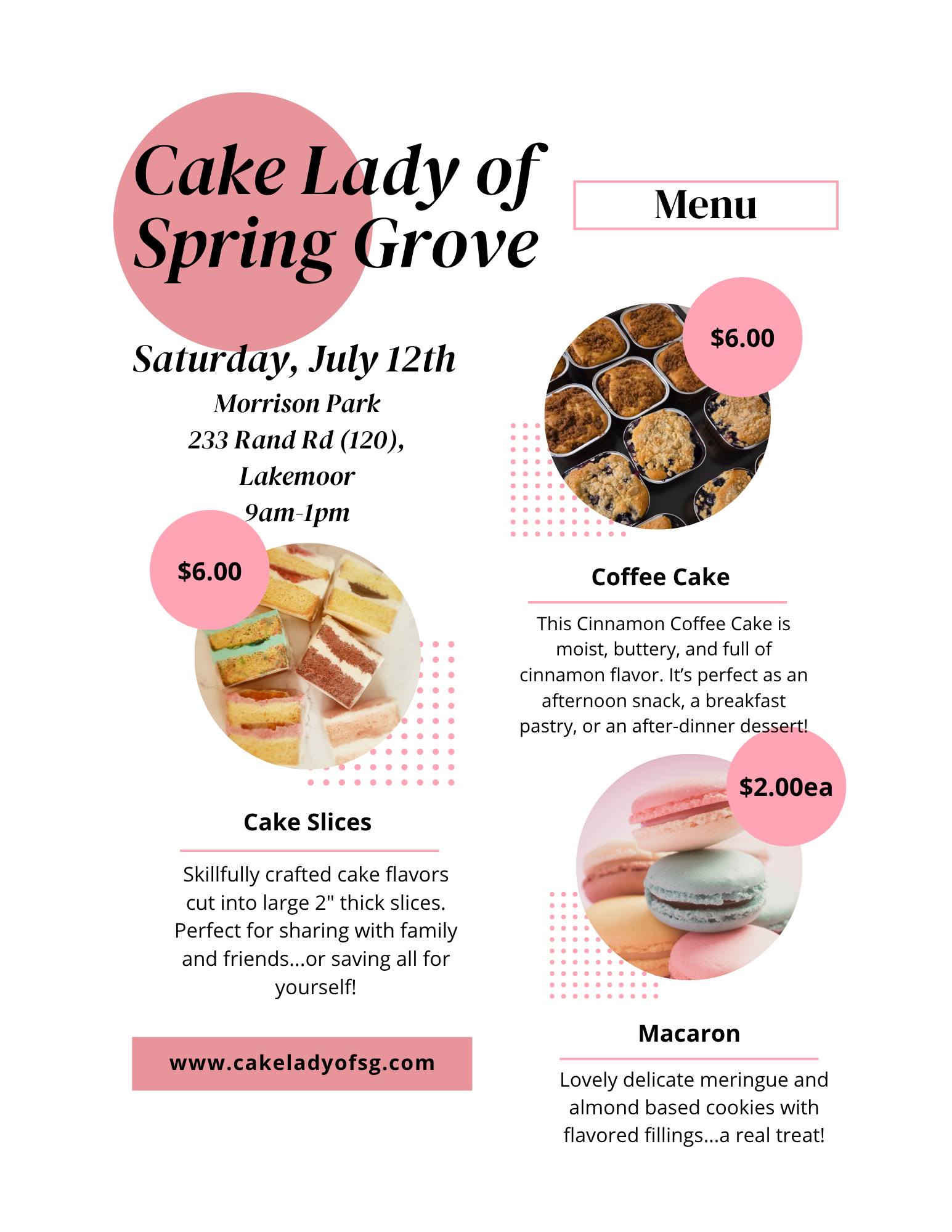 The Cake Lady of Spring Grove IL LLC | Spring Grove IL