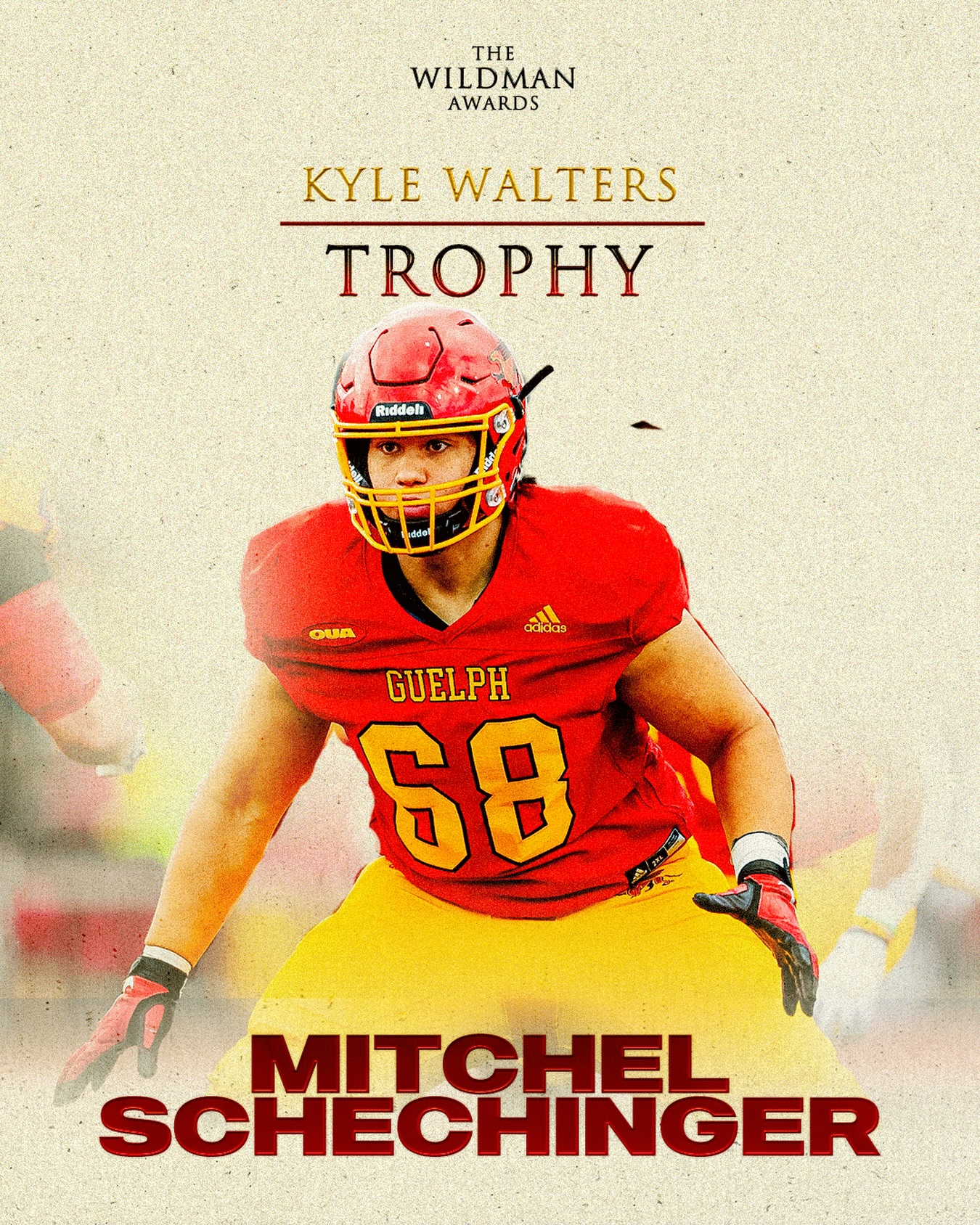 Gryphon - 🏆 Wildman Awards – Kyle Walters Trophy 🏈 MITCH SCHECHINGER As ...