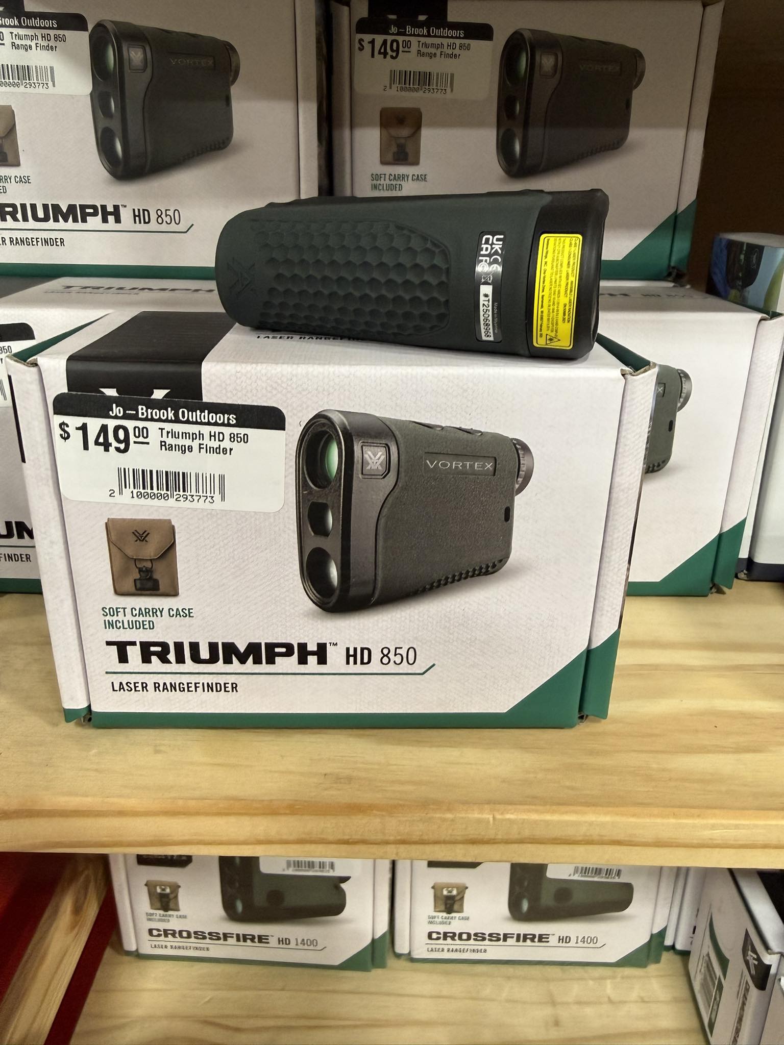 Indoor 3d season underway, back instock is the vortex Triumph HD