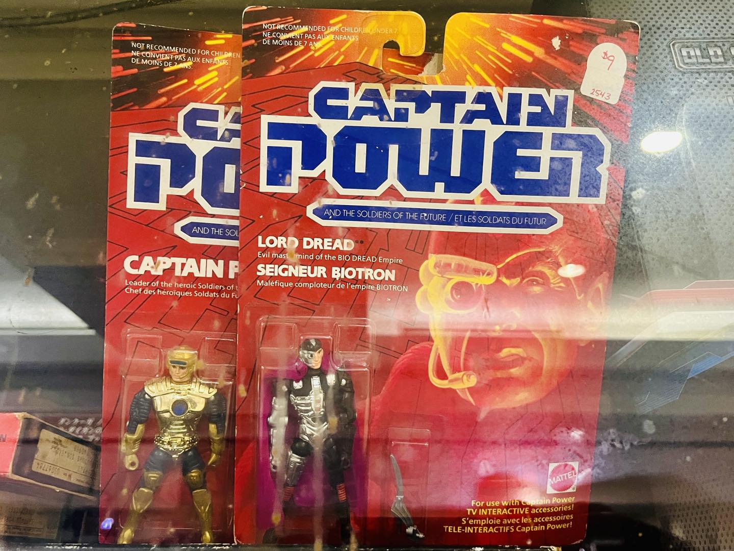 Captain Power set with Powerjet XT-7 and Phantom Striker at Amcorp