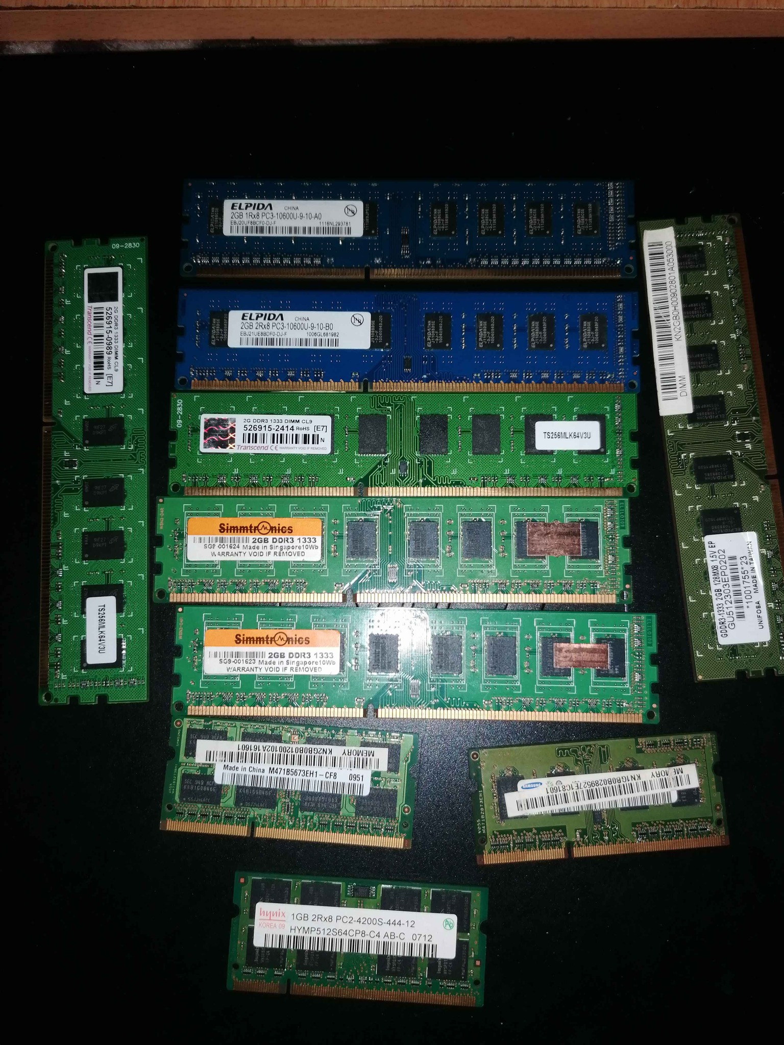 2gb ram stick in good condition £2 each