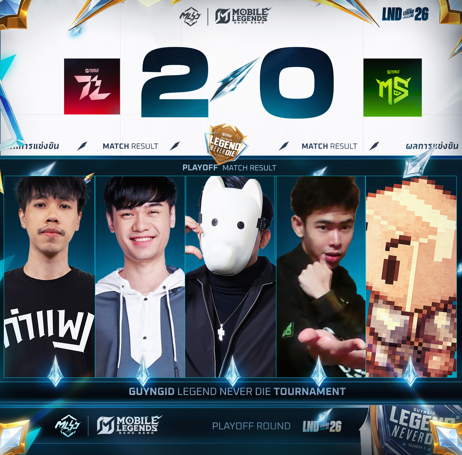 MLBB World - 🔥 #ตำรา คว้าที่ 3 คว่ำหมูสับนำโดยกายหงิด... | Facebook