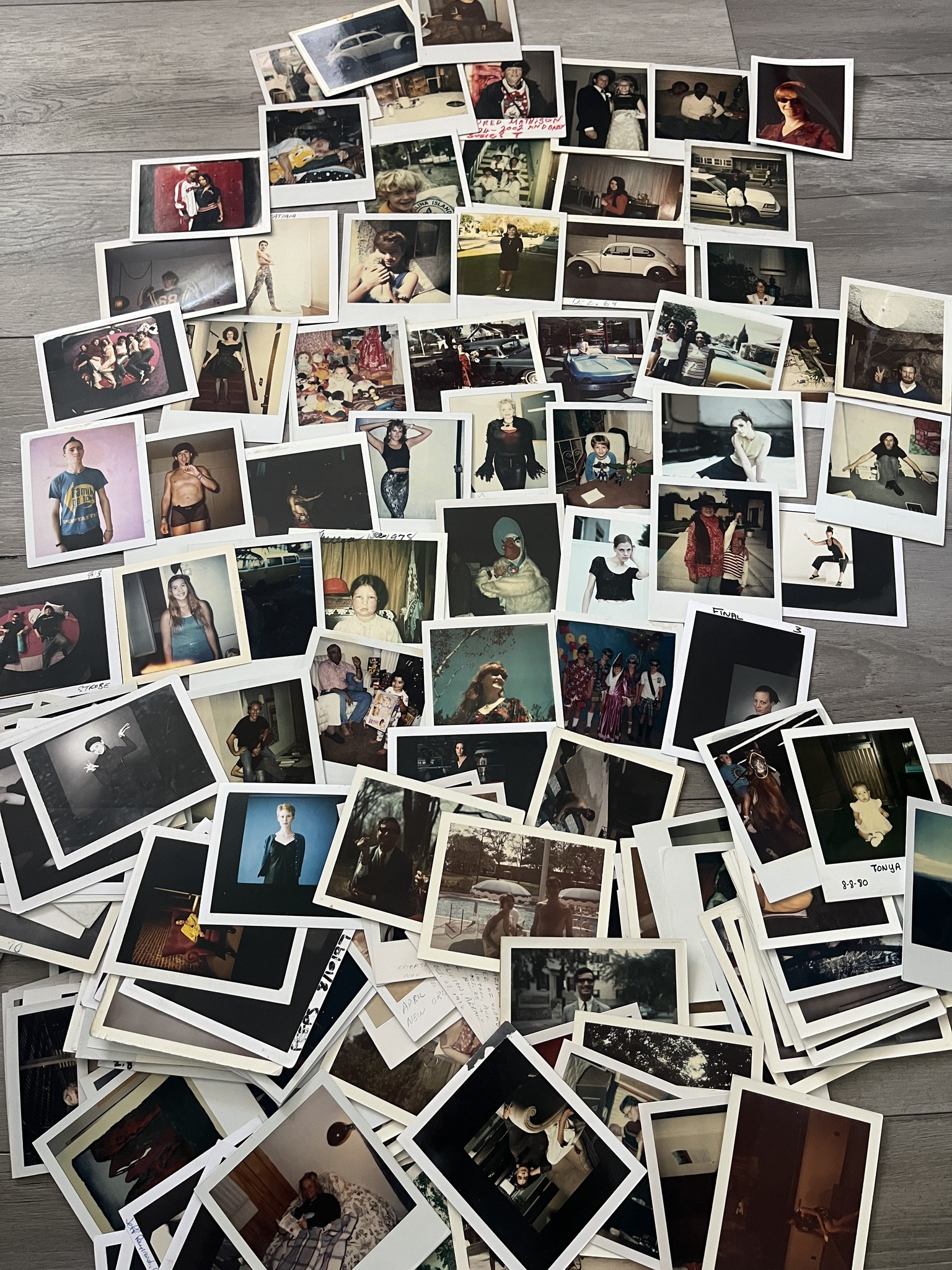 Polaroids , just part of my collection.