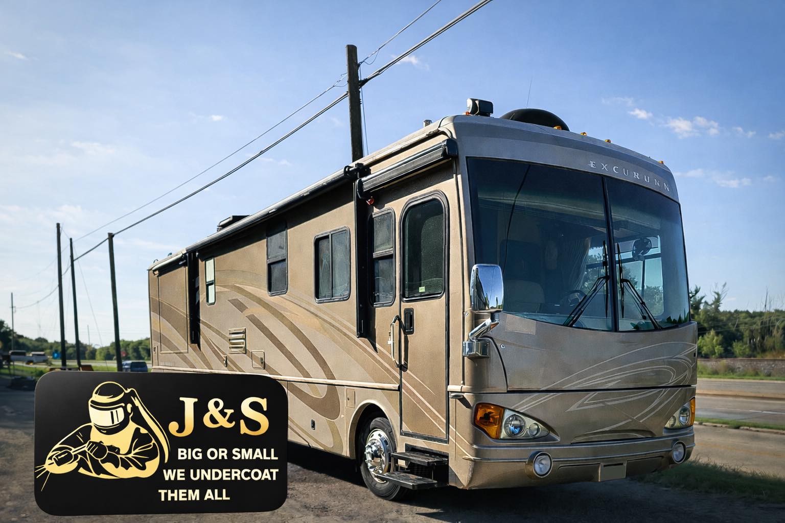 J&S - Big or small, we undercoat them all. J&S specializes in RV ...