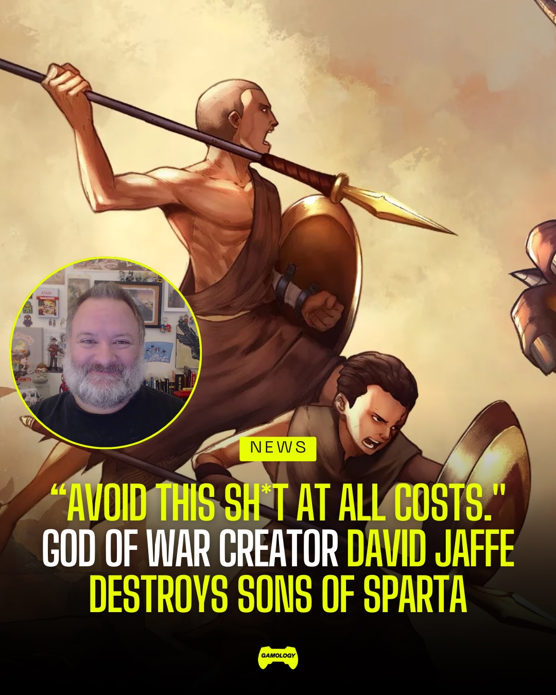 David Jaffe is not holding... - Gamology - The Best of Gaming | Facebook