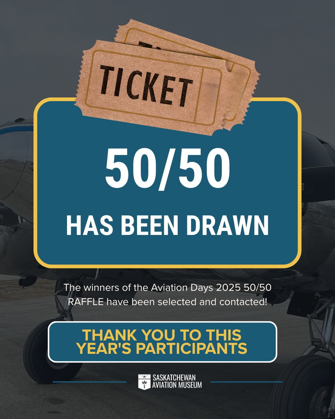The results are in! The... - Saskatchewan Aviation Museum | Facebook