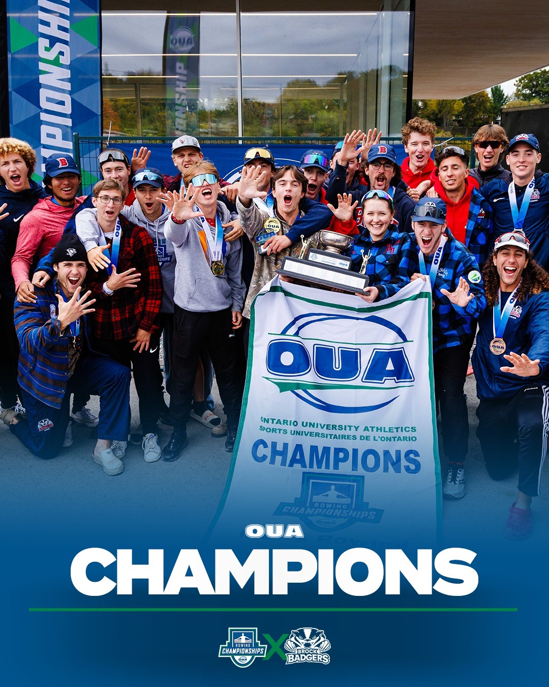 Ontario - CHAMPIONS 🏆 The Brock Badgers take home the men's title at ...
