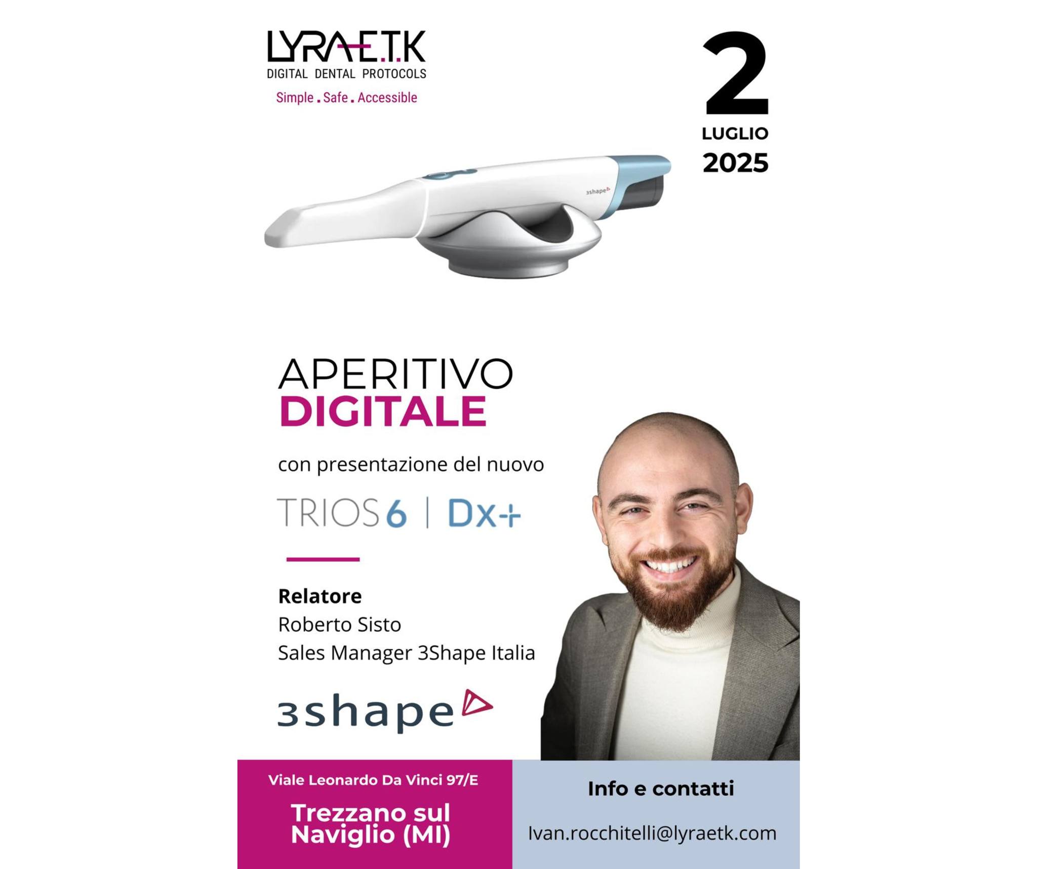 3Shape Italy - Partecipa gratuitamente all’esclusivo... | Facebook