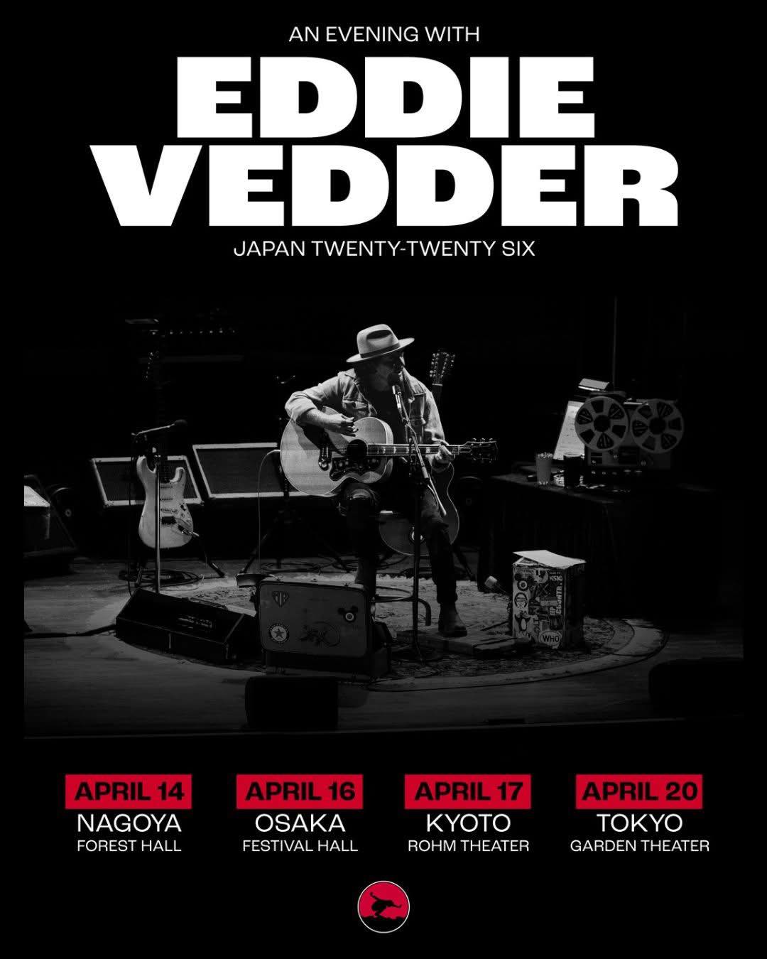 Could we see an Eddie Vedder tour of Australia in a few months