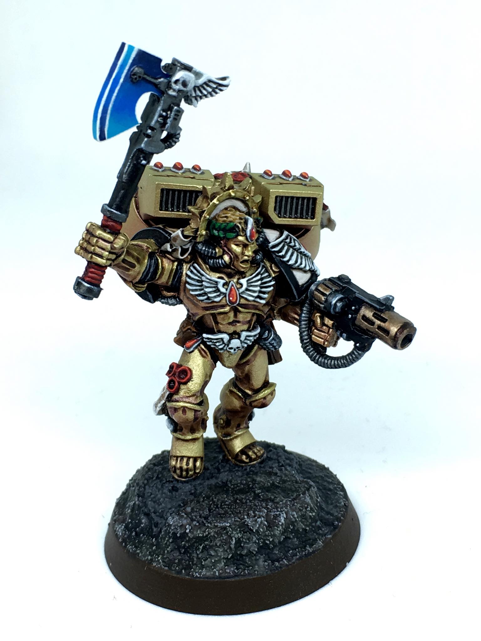 Lord Commander Dante, Chapter Master of the Blood Angels which we 