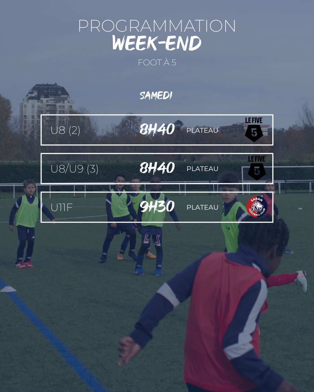 LE PROGRAMME DU... - Saint-Pryvé Saint-Hilaire Football Club | Facebook