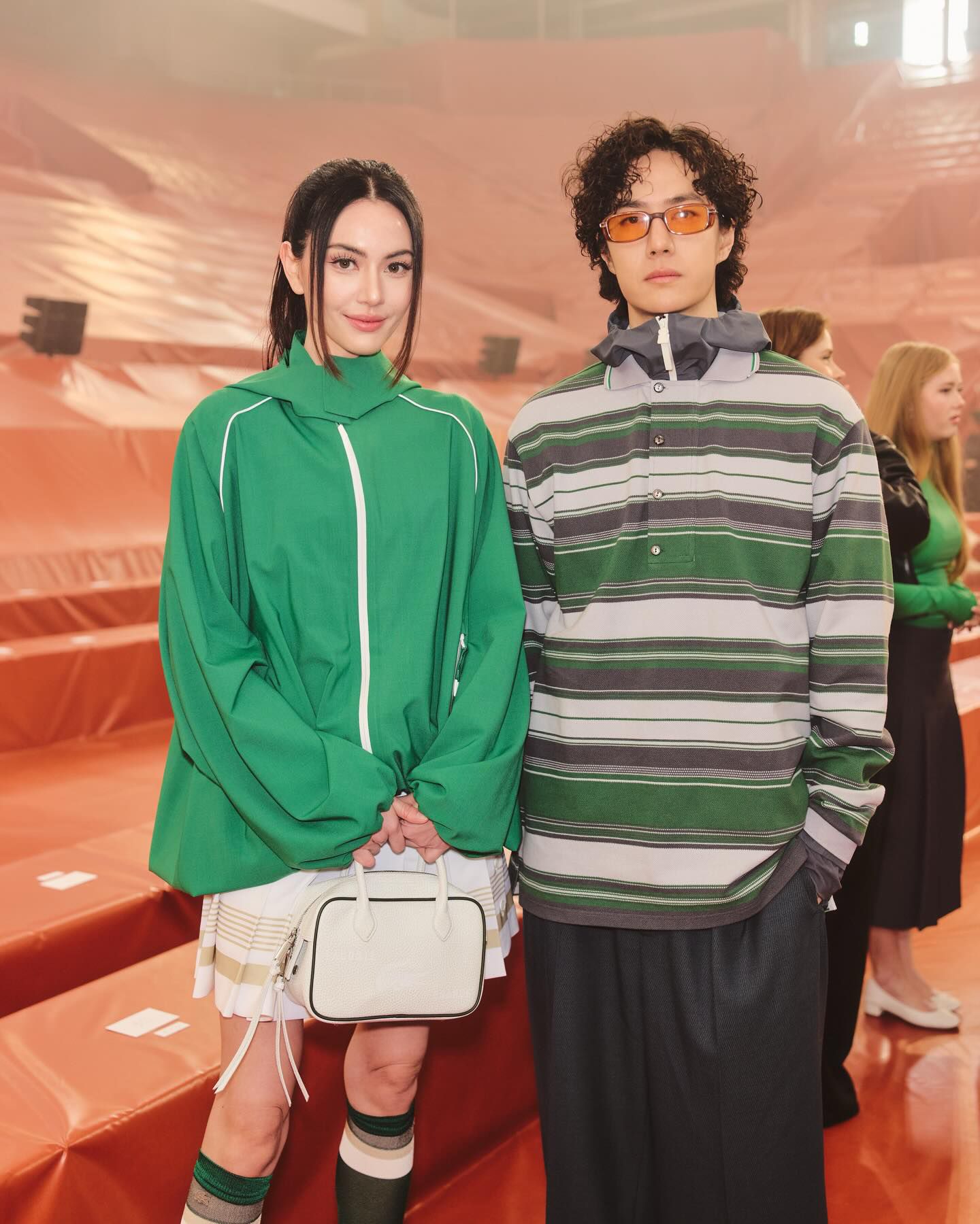 Wang Yibo w/ Mai Davikah~ #王一博巴黎时装周#王一博#WangYibo王一博
