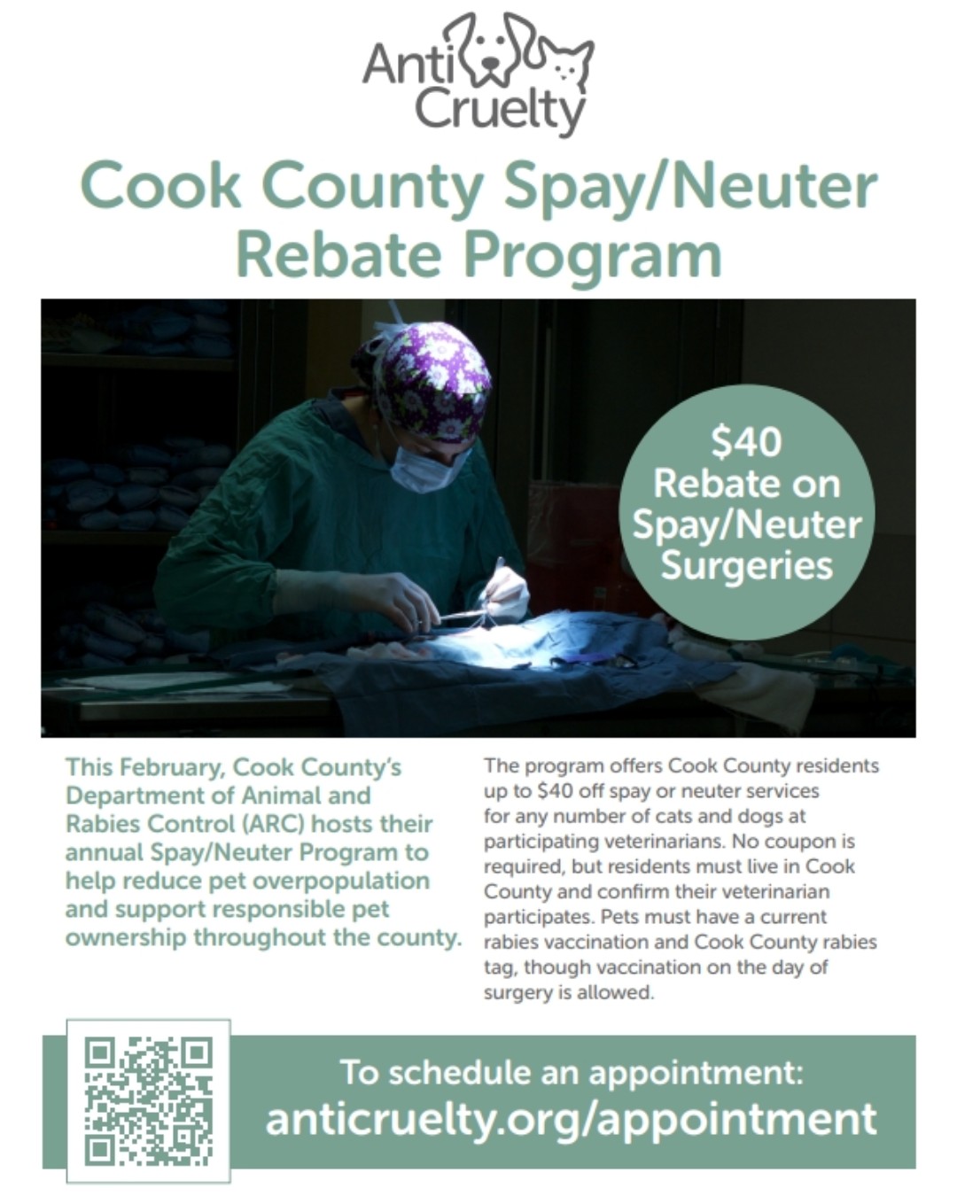 Anti-Cruelty - This February, Cook County’s Department of... | Facebook