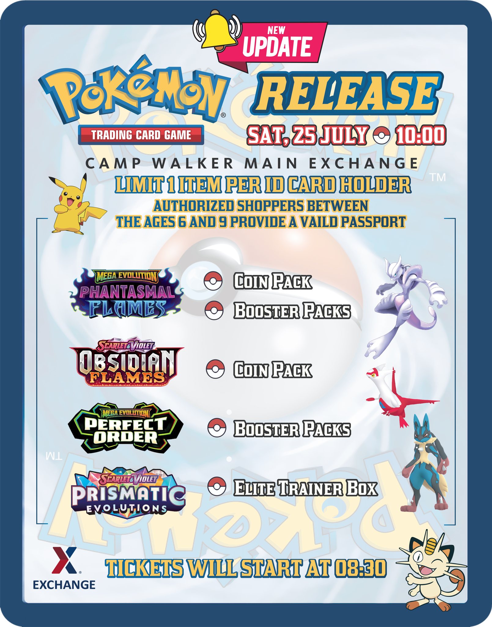 pokemon tcg booster pack release dates Mega Evolutions Perfect Order Bundle Packs are quality checked Check Out Every Pokmon TCG
